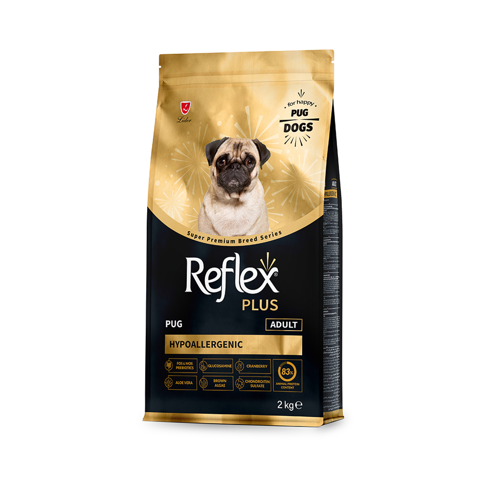 Reflex Plus Dog Adult Pug корм для собак породи мопс - 2 кг