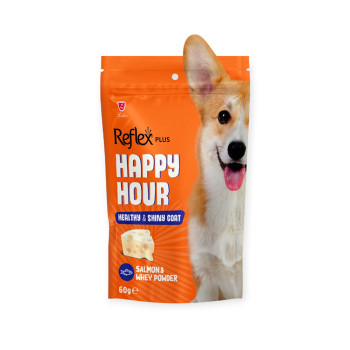 Reflex Happy Hour ласощі для собак, з ягням та лососем - 60 г