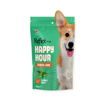 Reflex Happy Hour ласощі для собак, з ягням та м'ятою - 60 г