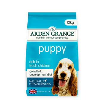 Arden Grange Puppy Junior Chicken корм для юніорів, з куркою - 12 кг