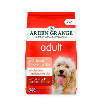 Arden Grange Dog Adult Chicken & Rice корм для собак, з куркою - 2 кг