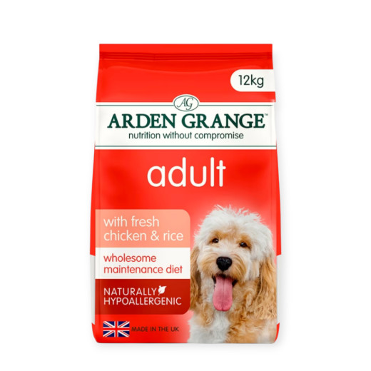 Arden Grange Dog Adult Chicken & Rice корм для собак, с курицей - 12 кг