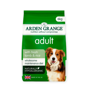 Arden Grange Dog Adult Fresh Lamb & Rice корм для собак, із ягнятиною - 6 кг