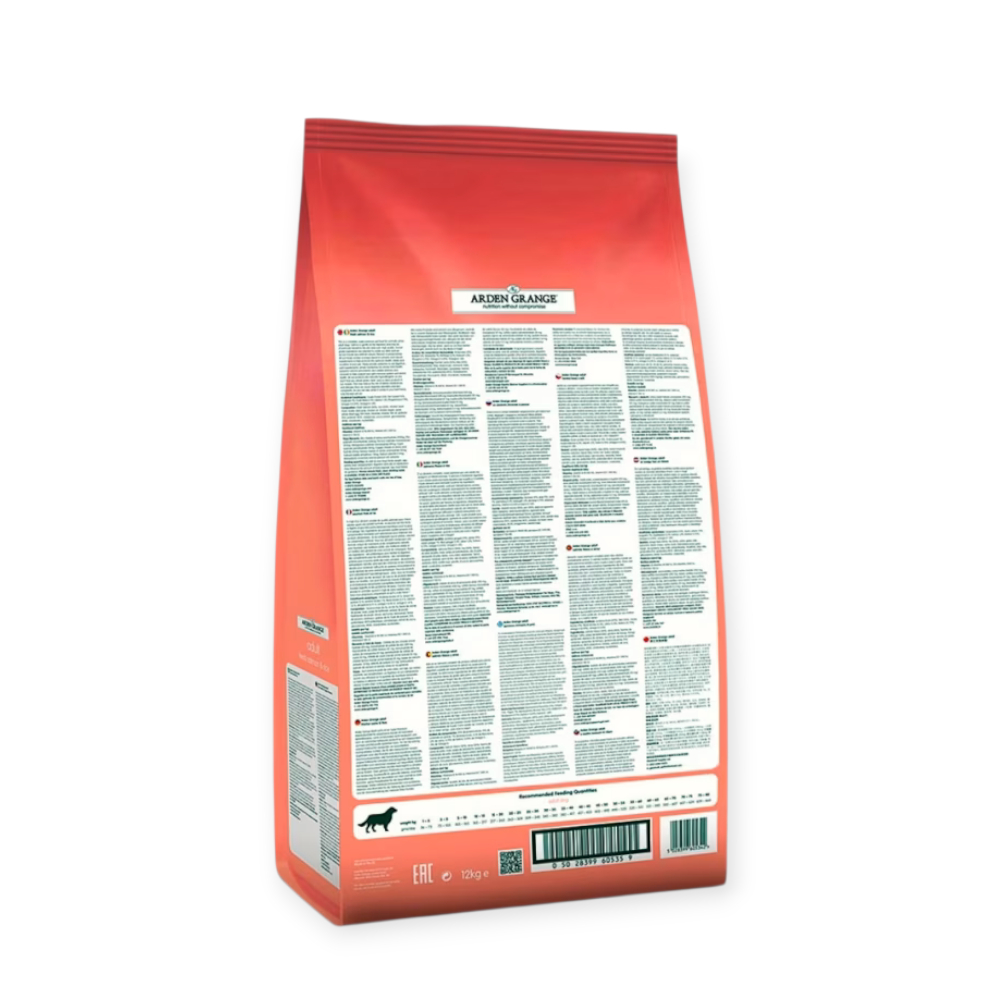 Arden Grange Dog Adult Salmon & Rice корм для собак, с лососем - 12 кг