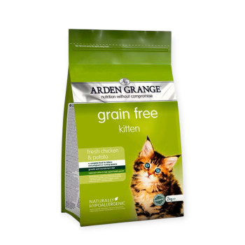 Arden Grange Kitten корм для кошенят, з куркою - 2 кг