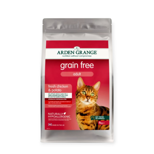 Arden Grange Cat Adult Fresh Chicken & Potato корм для кошек, с курицей - 4 кг