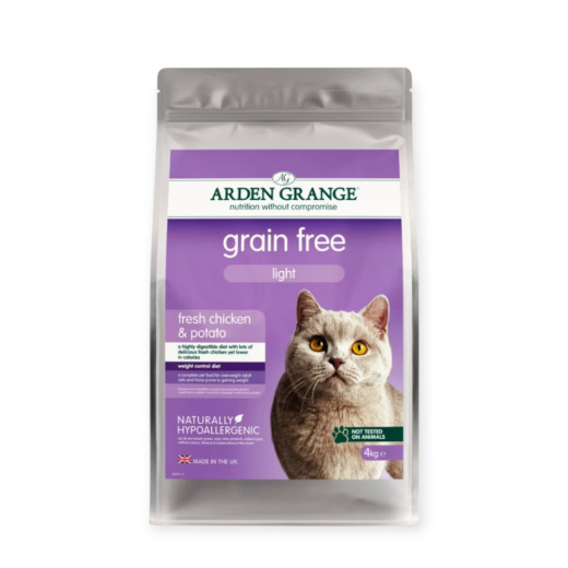 Arden Grange Cat Adult Light корм для кошек, со свежей курицей - 4 кг