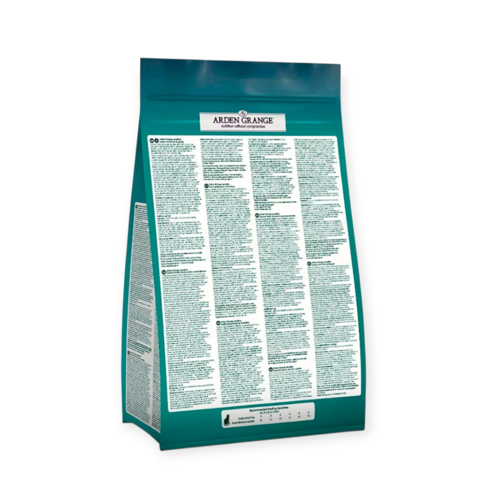 Arden Grange Cat Sensitive Ocean Fish & Potato корм для чутливих котів, з рибою - 2 кг
