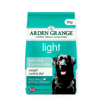 Arden Grange Dog Adult Light корм для дорослих собак, з куркою - 6 кг