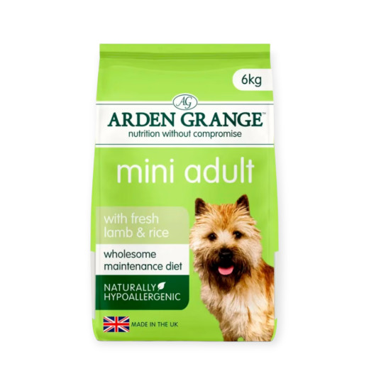 Arden Grange Dog Adult Mini Lamb & Rice корм для собак малых пород, с ягненком - 6 кг