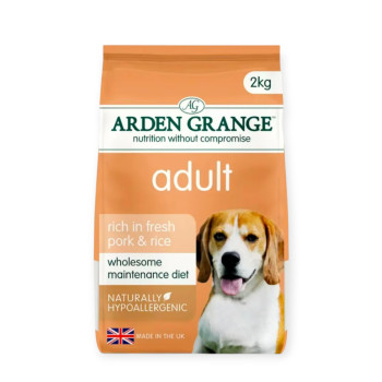 Arden Grange Dog Adult Pork & Rice корм для собак, зі свининою - 2 кг