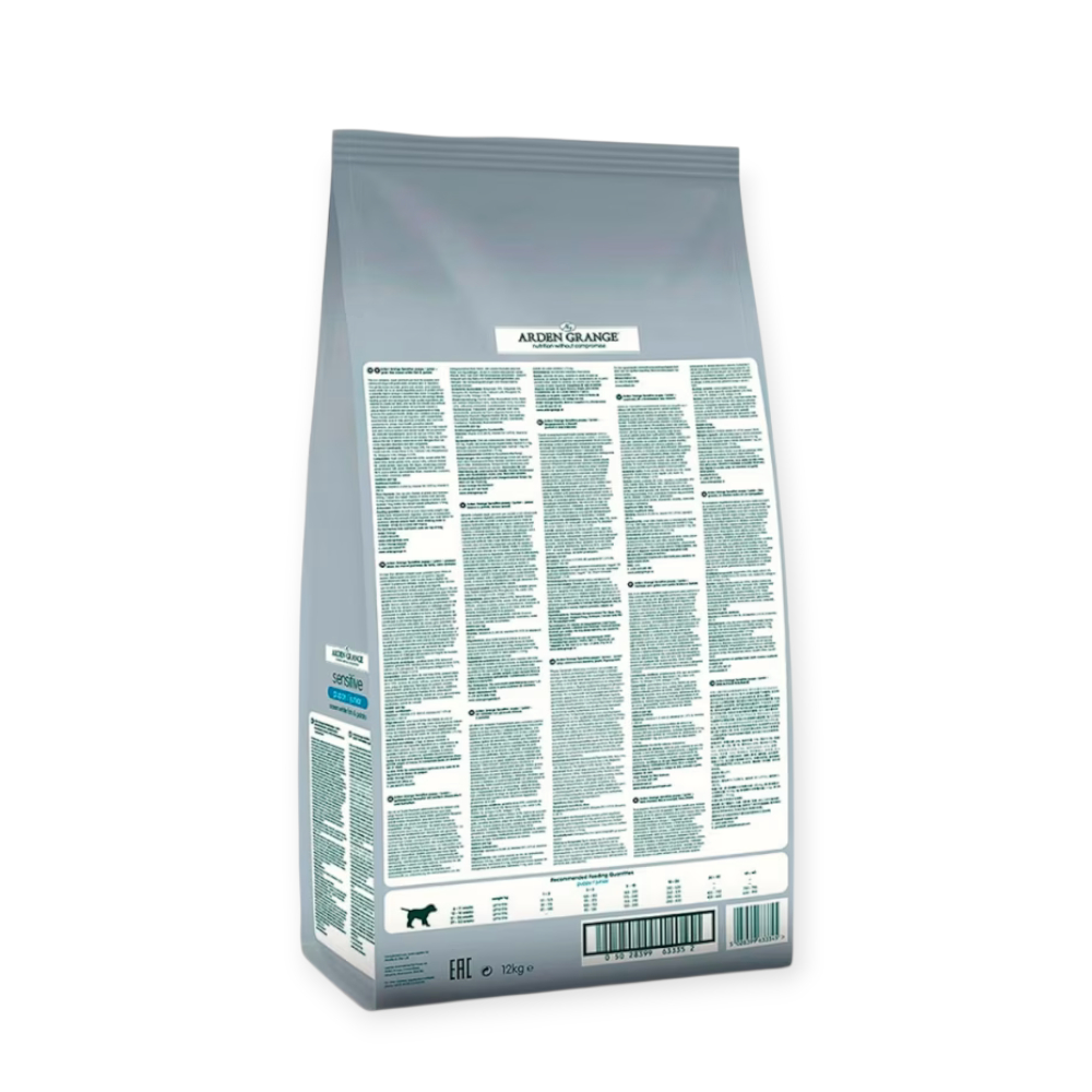 Arden Grange Sensitive Puppy Junior Ocean White Fish & Potato, с белой рыбой – 2 кг