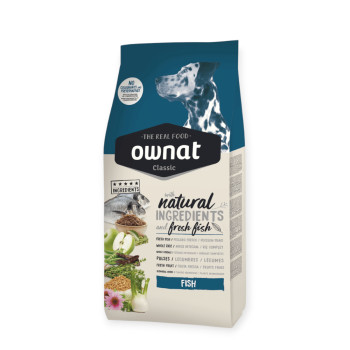 Ownat Classic Dog Adult Fish корм для собак, с рыбой - 20 кг