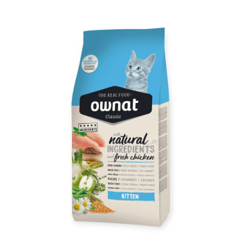 Ownat Classic Kitten корм для кошенят, з куркою - 4 кг