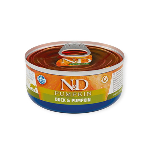 Farmina N&amp GF Pumpkin Duck корм для кошек, с уткой и тыквой - 70 г