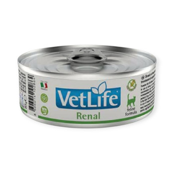 Farmina Vet Life Renal консервы для взрослых кошек при заболевании почек - 85 г