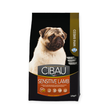 Farmina Cibau Sensitive Adult Mini корм для собак малих порід, з ягням - 2,5 кг