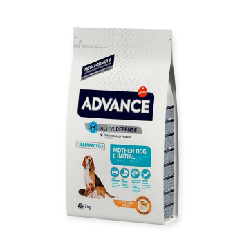 Advance Dog Mother & Initial корм для цуценят, з куркою та рисом - 3 кг