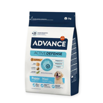 Advance Dog Maxi Puppy для цуценят великих порід, з куркою та рисом - 3 кг