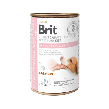 Brit GF Veterinary Diets Dog Hypoallergenic корм собак с пищевой непереносимостью - 400 г