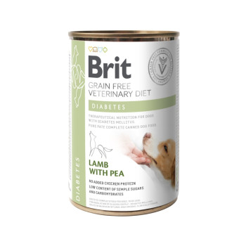 Brit GF Veterinary Diets Dog Diabetes влажный корм для собак при сахарном диабете - 400 г