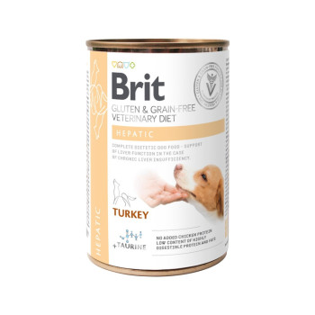 Brit GF Veterinary Diets Dog Hepatic корм для собак при захворюванні печінки - 400 г