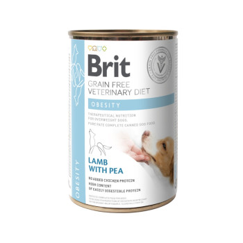 Brit GF Veterinary Diets Dog Obesity диета для собак при ожирении - 400 г