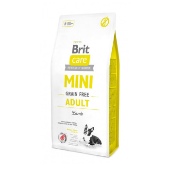 Brit Care GF Adult Mini Lamb корм для собак малых пород, с ягненком - 7 кг