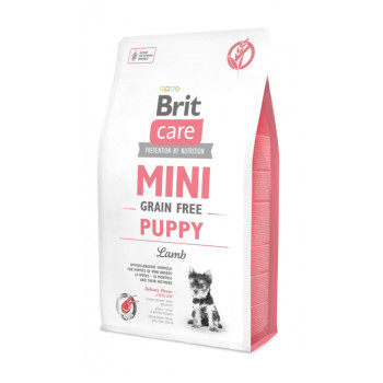 Brit Care GF Puppy Mini Lamb корм для щенков малых пород, с ягненком - 2 кг