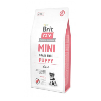Brit Care GF Puppy Mini Lamb корм для цуценят малих порід, з ягням - 7 кг