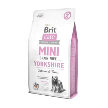 Brit Care GF Adult Mini для собак пороби йоркширський тер'єр, з лососем - 2 кг