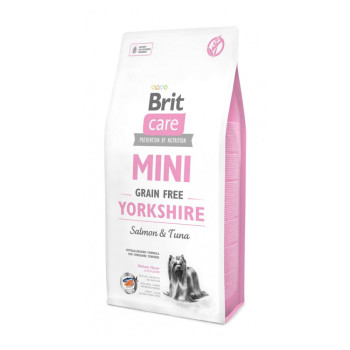 Brit Care GF Adult Mini для собак поделай йоркширский терьер, с лососем - 7 кг