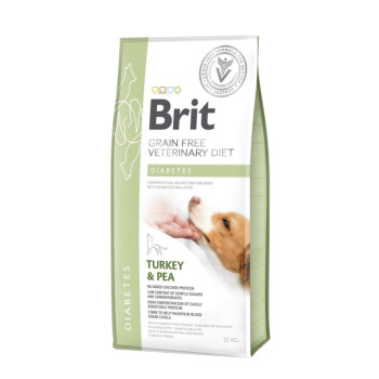 Brit GF Veterinary Diet Dog Diabetes диета для собак при сахарном диабете - 12 кг