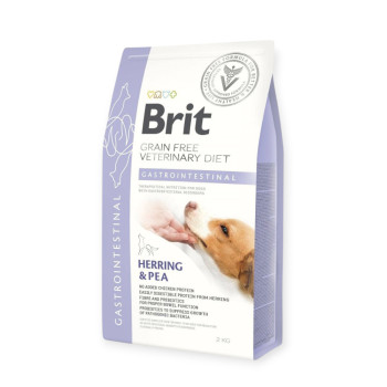 Brit GF Veterinary Diet Dog Gastrointestinal для собак при нарушениях пищеварения - 12 кг