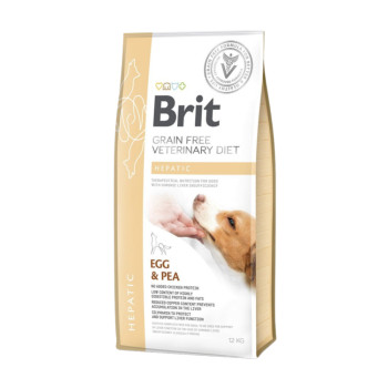Brit GF Veterinary Diet Dog Hepatic дієта при хворобах печінки - 12 кг