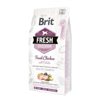 Brit Fresh Puppy Chicken & Potato корм для цуценят, з куркою та картоплею - 2,5 кг
