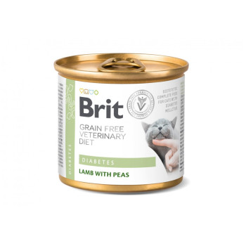 Brit GF Veterinary Diets Diabetes дієта для котів із цукровим діабетом - 200 г