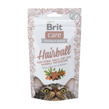 Brit Care Cat Snack Hairball ласощі для котів, з качкою - 50 г