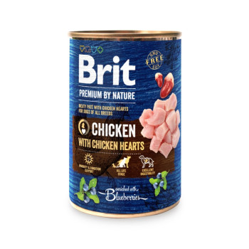 Brit Premium by Nature корм для дорослих собак, з куркою - 400 г