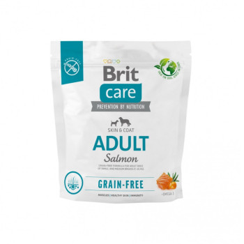 Brit Care GF Adult Mini корм для собак малих та середніх порід, з лососем - 3 кг
