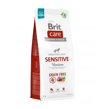 Brit Care GF Sensitive Adult корм для собак, з олениною - 12 кг