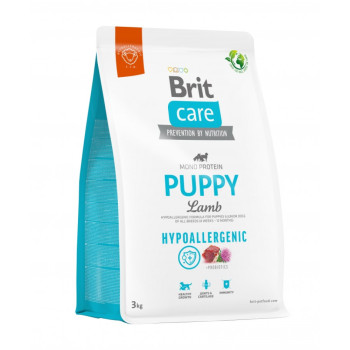 Brit Care Hypoallergenic Puppy корм для цуценят усіх порід, з ягням - 3 кг