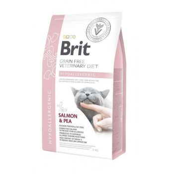 Brit GF Veterinary Diet Cat Hypoallergenic дієта для котів при харчовій алергії - 2 кг