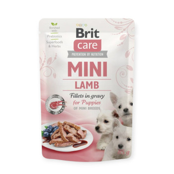 Brit Care Mini корм для щенков миниатюрных пород, с ягненком - 85 г