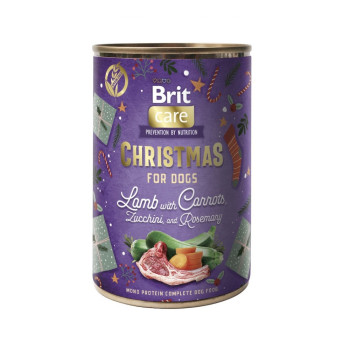 Brit Mono Protein Christmas Lamb корм для собак, с ягненком - 400 г