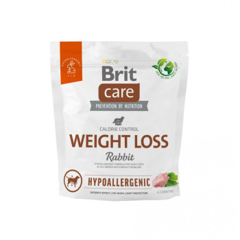 Brit Care Hypoallergenic Weight Loss корм для собак, с кроликом - 1 кг