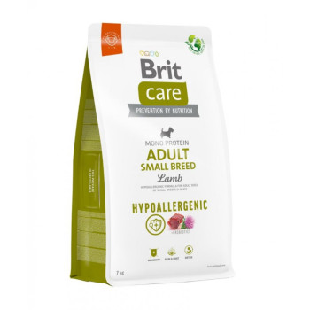 Brit Care Hypoallergenic Adult Small корм для собак малых пород, с ягненком - 7 кг