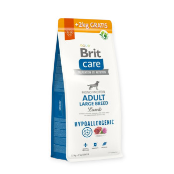 Brit Care Adult Large Hypoallergenic гіпоалергенний корм для собак, з ягням - 14 кг