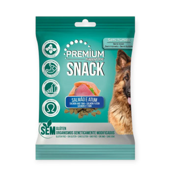 happyOne Premium Dog Snack Salmon & Tuna лакомство для собак, с лососем и тунцем - 100 г