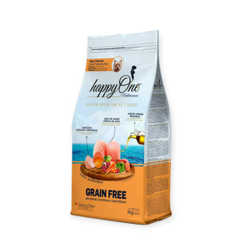 happyOne Mediterraneum Small Dog Fresh Meat корм для собак малих порід, з м'ясом птиці - 3 кг